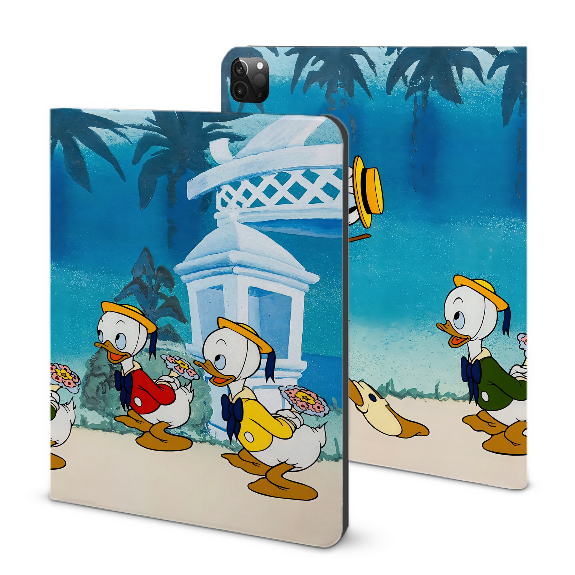 （画像用） ミッキーマウス Mickey Mouse IPadケース ペンホルダー付き ブックスタイルデザイン